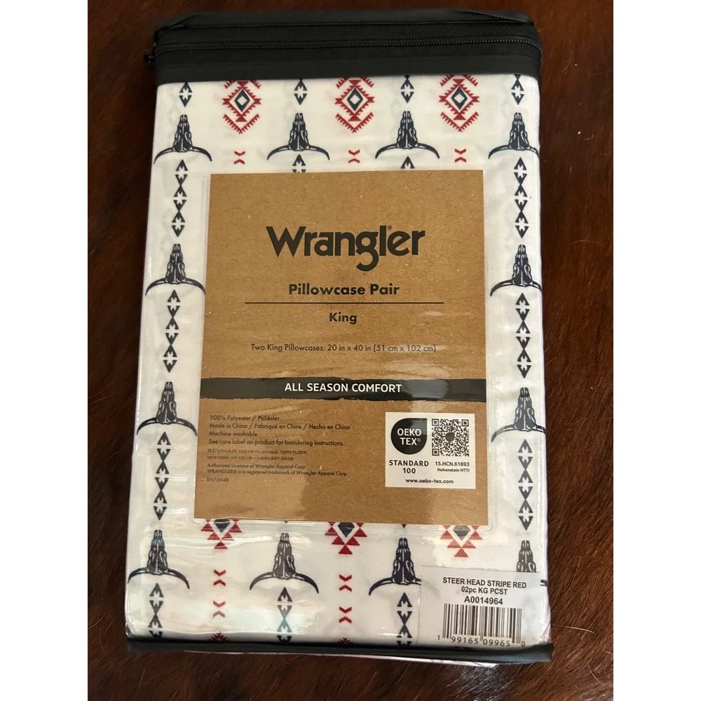 Wrangler king pillowcase